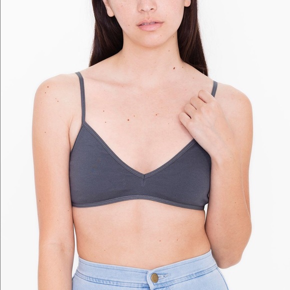 Interlock Cotton Bra American Apparel - Picture 2 of 3
