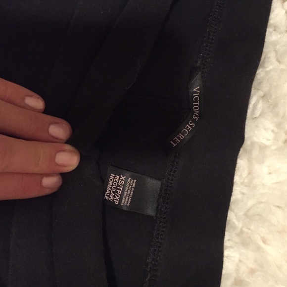 XS Black VS yoga leggings