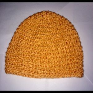 Cute small orange beanie