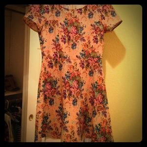 Summer floral dress