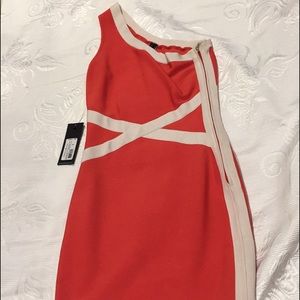 Marciano sexy bright coral dress