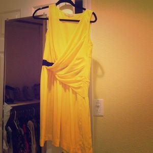 Rachel Roy Yellow cocktail dress