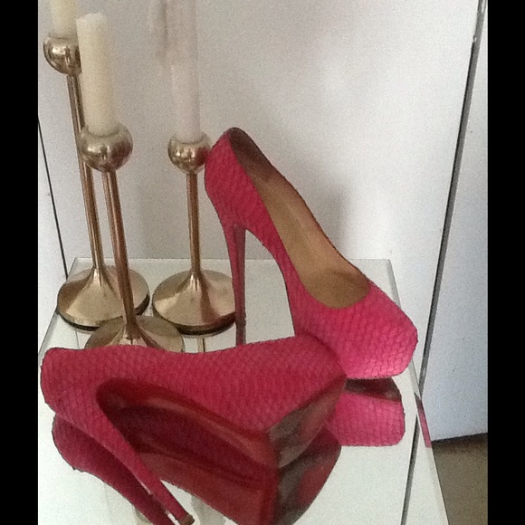 Christian Louboutin DAFFODILE 160 WATERSNAKE