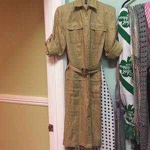 Trench coat style DRESS by Ralph Lauren