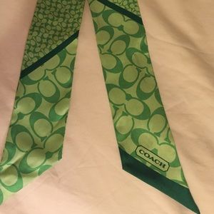 Green Coach scarf