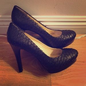 Calvin Klein - Black Close Toe Heels