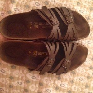 brown Birkenstocks