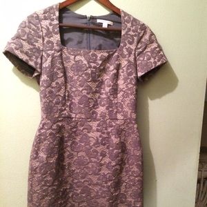 ⭐️SOLD⭐️. Gray lace fitted Banana Republic