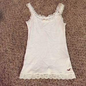 White tank top