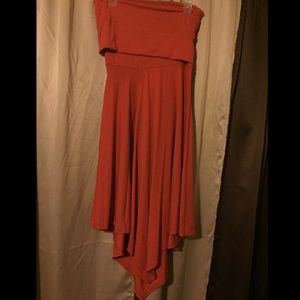 Luna Tiks Handkerchief Hemline Skirt