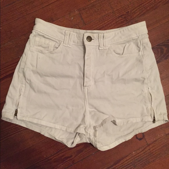American apparel high waisted shorts