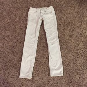 White jeans