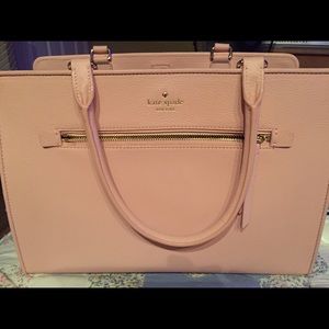 Pink Kate Spade Large Purse
