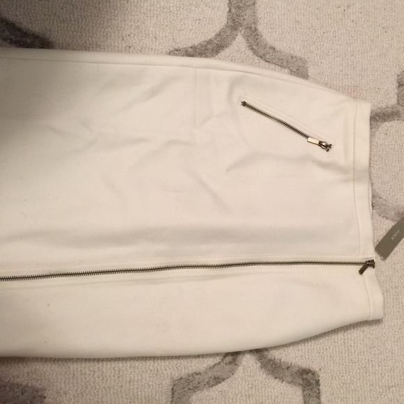 J.Crew White Zipper Skirt - Picture 3 of 4