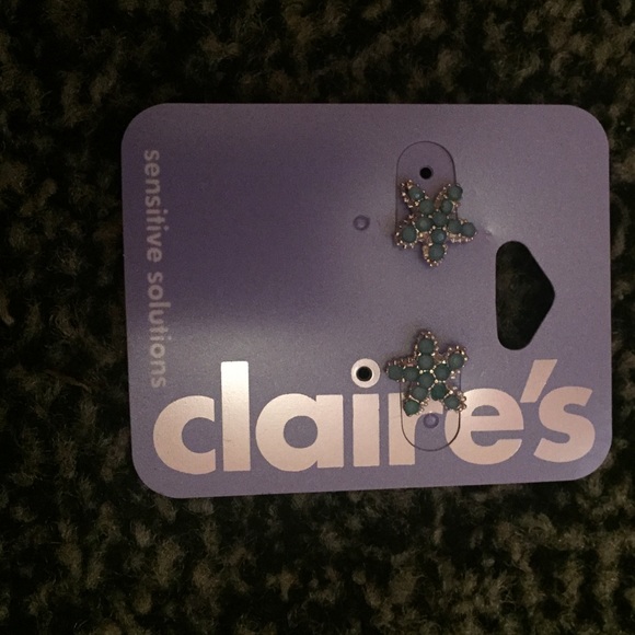 Claire's star earrings.