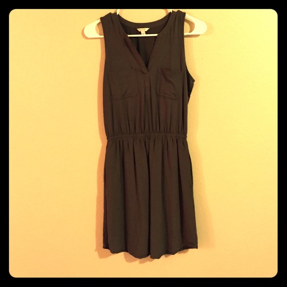 Army green dress