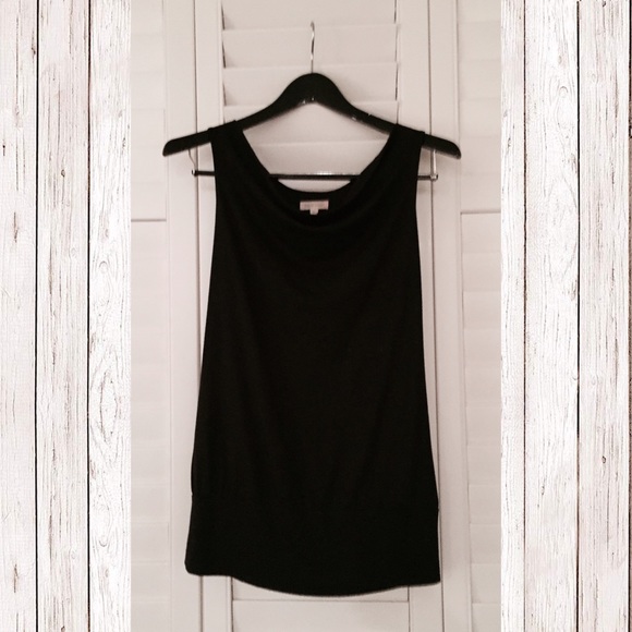 Silence + Noise Beaded Back Black Top - Picture 3 of 4