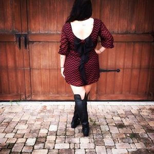 Plus size Adorable Bow Dress