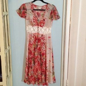 Free People lacy duster