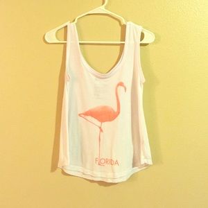 White tank top