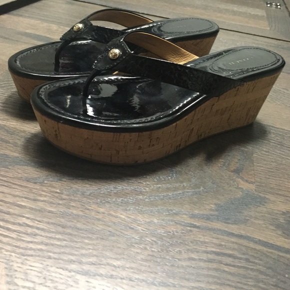 💥SOLD💥COACH PLATFORM SANDALS