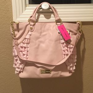 Betsey Johnson Pink Large Handbag