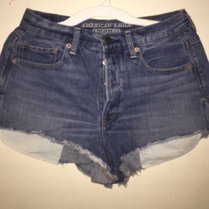 High waisted shorts