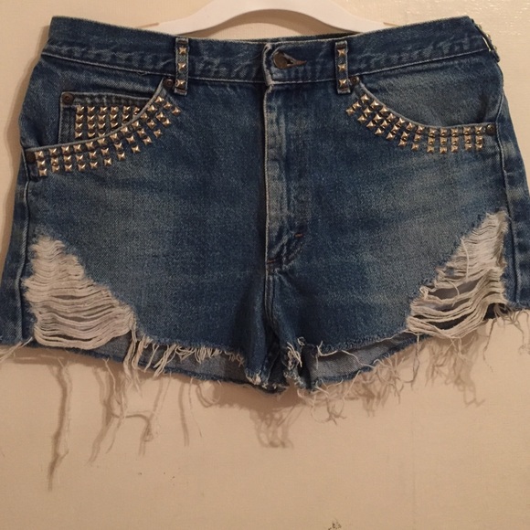 High waisted shorts