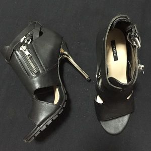 Tough girl rocker chic heels