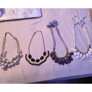 Statement necklaces