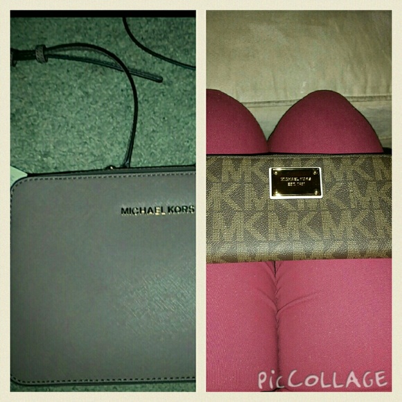 MK WALLET AND CROSSBODY