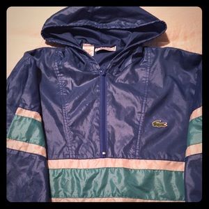Lacoste Windbreaker with hood