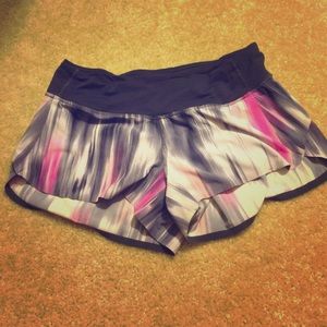 Lululemon Speed Shorts