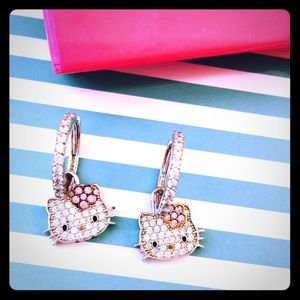SOLD- Hello Kitty Sanrio Hoop Earrings