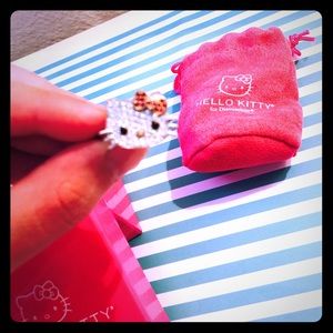 SOLD- Hello Kitty Sanrio Diamonique Ring