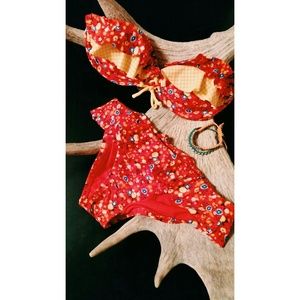 Floral Bikini Swimsuit