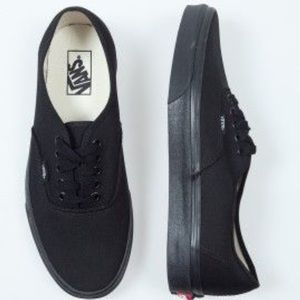 All black vans