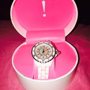 Isaac Mizrahi Ceramic Watch