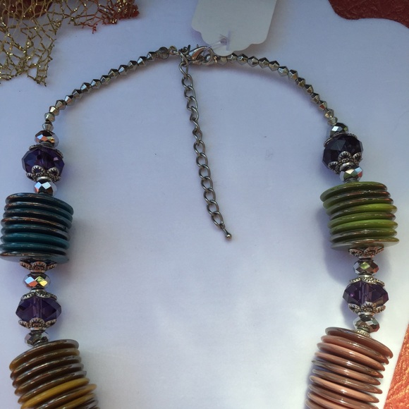 Multi color Chocker - Picture 2 of 2