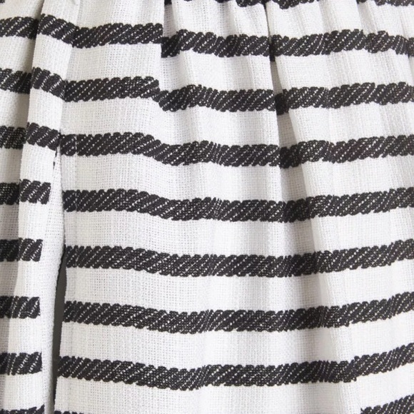 Modcloth Chevron Striped Dress Sz Medium 4/6 - Picture 3 of 4