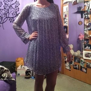 Adorable light blue floral dress