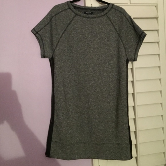 Madewell Grey Shift Dress