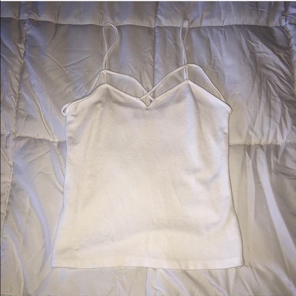 Brandy Melville White Suzanne Tank