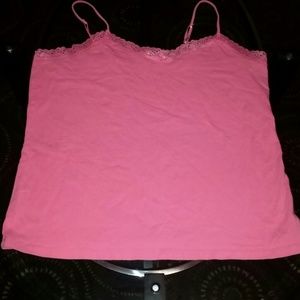Pink tank top