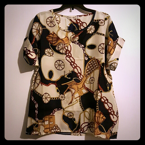 Cap sleeved blouse