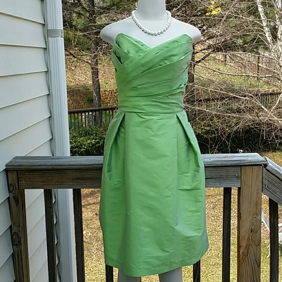 ✔Beautiful Appletini Green Dress - Picture 2 of 6