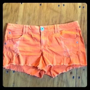 Orange shorts