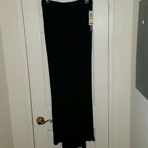 NWT XOXO  double slit maxi skirt with rouching