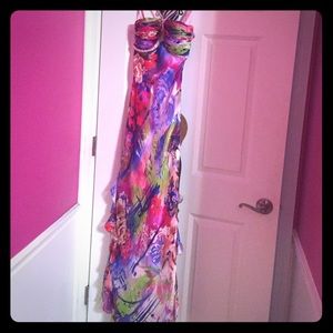 Cache formal / prom dress