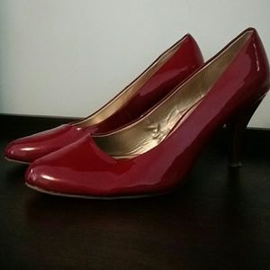 Classic red pumps